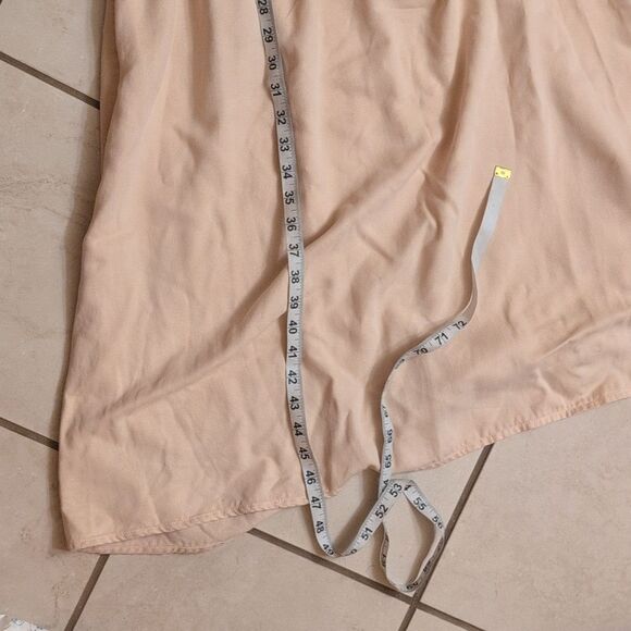 Everlane Tencel The Puff Sleeve Dress Cream Beige White Size M - Picture 10 of 12